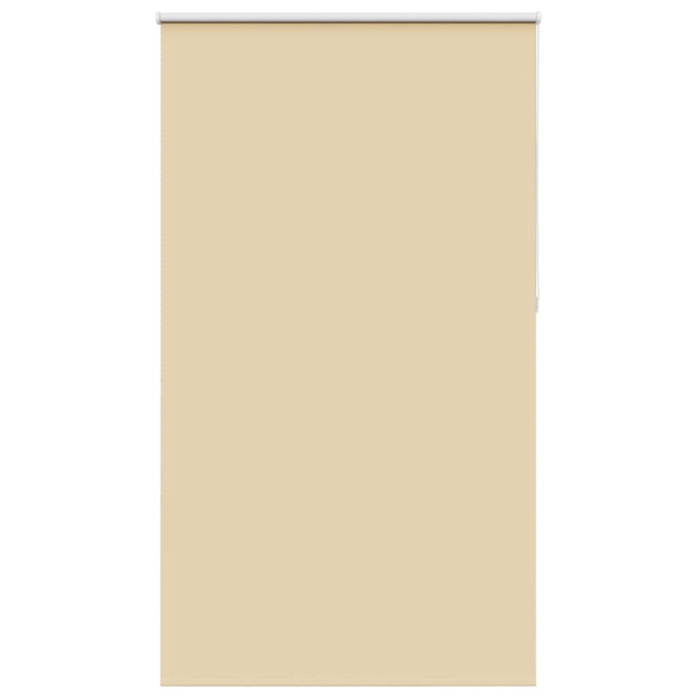 vidaXL Roller Blind Blackout Μπεζ 135x210 cm Πλάτος υφάσματος 131,6cm
