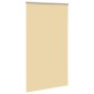 vidaXL Roller Blind Blackout Μπεζ 135x210 cm Πλάτος υφάσματος 131,6cm