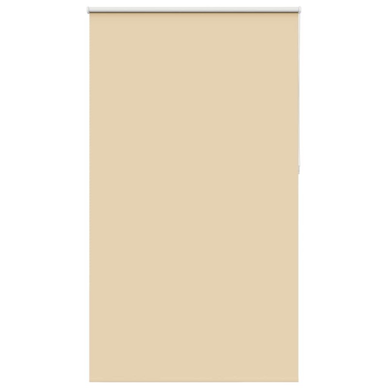 vidaXL Roller Blind Blackout Μπεζ 140x210 cm Πλάτος υφάσματος 136,6cm