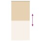 vidaXL Ρολέρ Μπλακάουτ Μπεζ 100x230 cm Πλάτος υφάσματος 95,7 cm