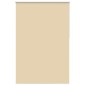 vidaXL Roller Blind Blackout Μπεζ 160x230 cm Πλάτος υφάσματος 156,6cm