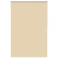 vidaXL Roller Blind Blackout Μπεζ 165x230 cm Πλάτος υφάσματος 161,6cm