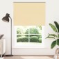 vidaXL Roller Blind Blackout Μπεζ 165x230 cm Πλάτος υφάσματος 161,6cm