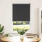 vidaXL Ρολέρ Μπλακάουτ Μαύρο 75x175 cm Πλάτος υφάσματος 70,7 cm