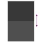 vidaXL Roller Blind Blackout Μαύρο 150x230 cm Πλάτος υφάσματος 146,6cm