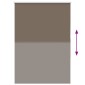 vidaXL Ρολέρ Μπλακάουτ Coffee 95x130 εκ. Πλάτος υφάσματος 90,7 εκ.