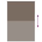 vidaXL Ρολέρ Μπλακάουτ Coffee 115x150 εκ. Πλάτος υφάσματος 110,7 εκ.