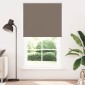 vidaXL Στόρι Συσκότισης Καφέ 130x210 εκ. Πλάτος Υφάσματος 126,6 εκ. Πολυεστέρας