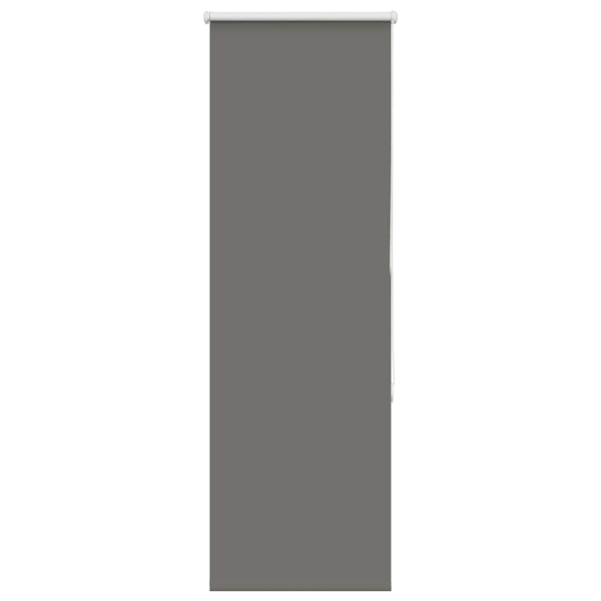vidaXL Ρολέρ Μπλακάουτ γκρί 40x130 cm Πλάτος υφάσματος 35,7 cm