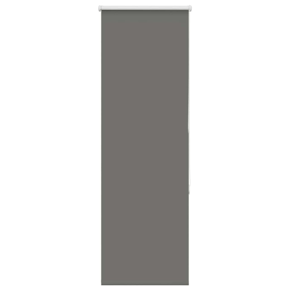 vidaXL Ρολέρ Μπλακάουτ γκρί 50x130 cm Πλάτος υφάσματος 45,7 cm