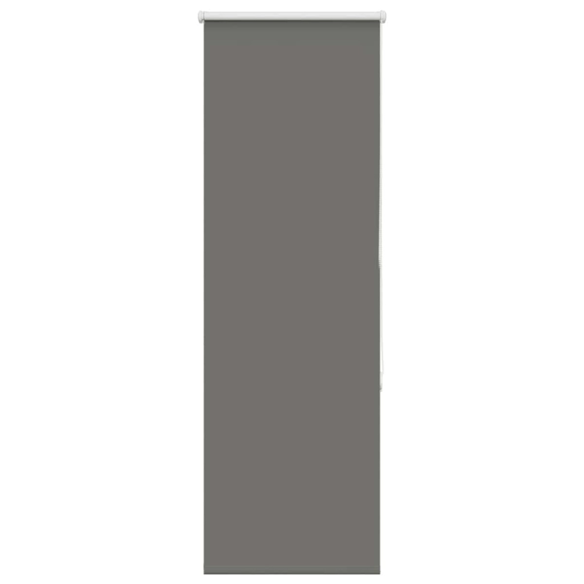 vidaXL Ρολέρ Μπλακάουτ γκρί 50x130 cm Πλάτος υφάσματος 45,7 cm