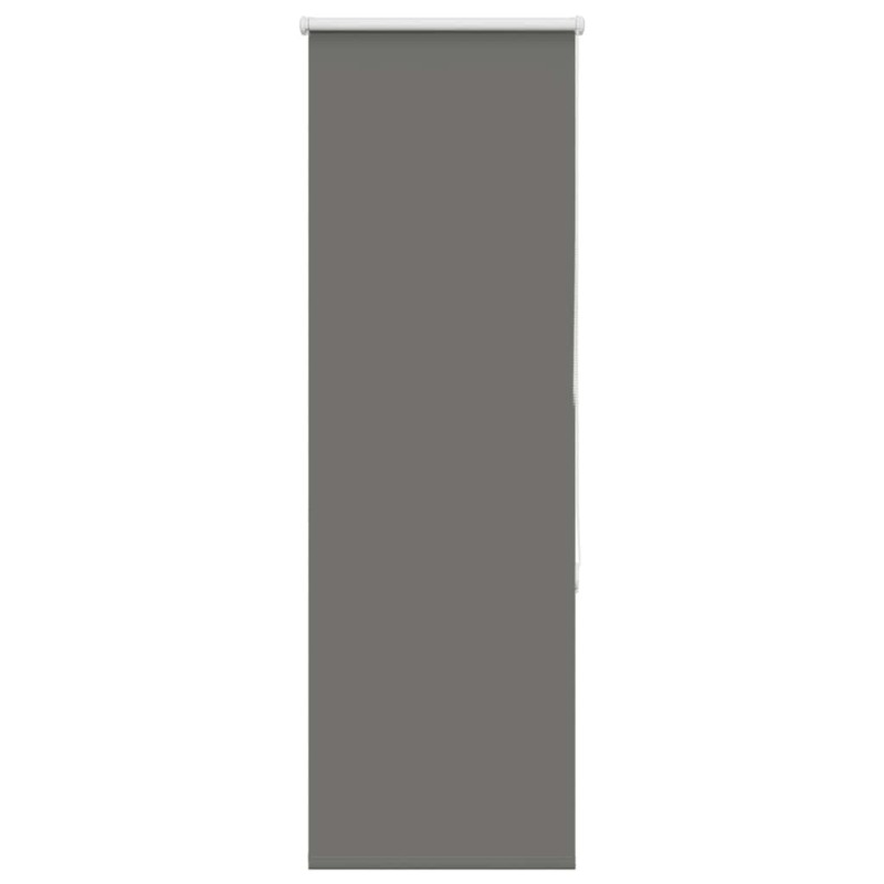 vidaXL Ρολέρ Μπλακάουτ γκρί 50x130 cm Πλάτος υφάσματος 45,7 cm