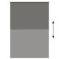 vidaXL Ρολέρ Μπλακάουτ γκρί 110x130 cm Πλάτος υφάσματος 105,7 cm