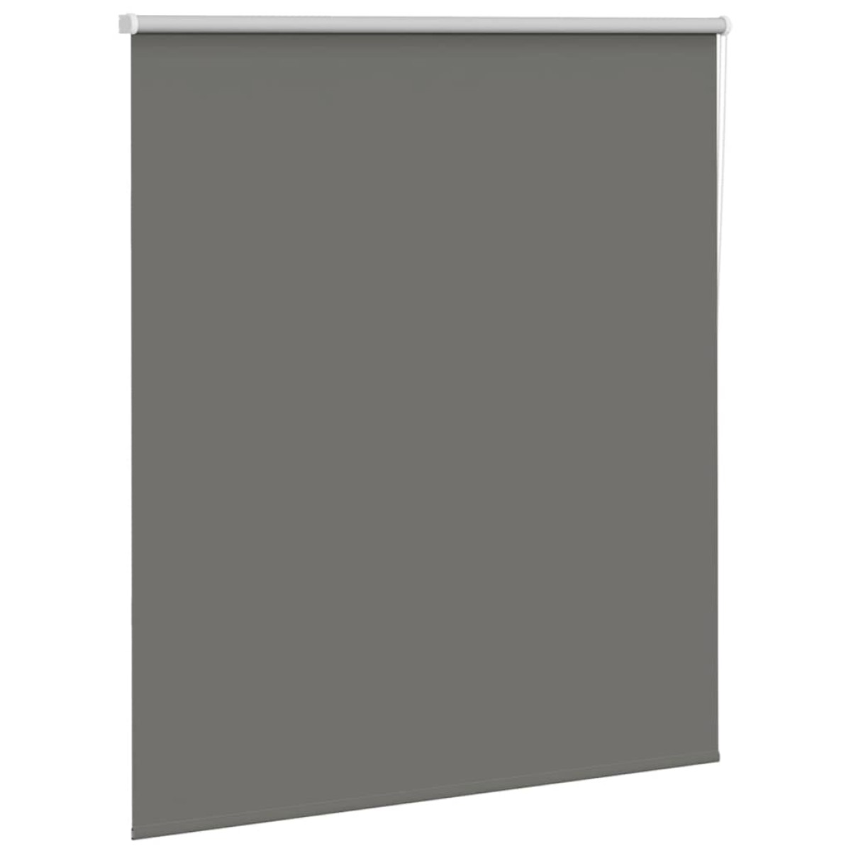 vidaXL Roller Blind Blackout γκρί 130x130 cm Πλάτος υφάσματος 126,6cm