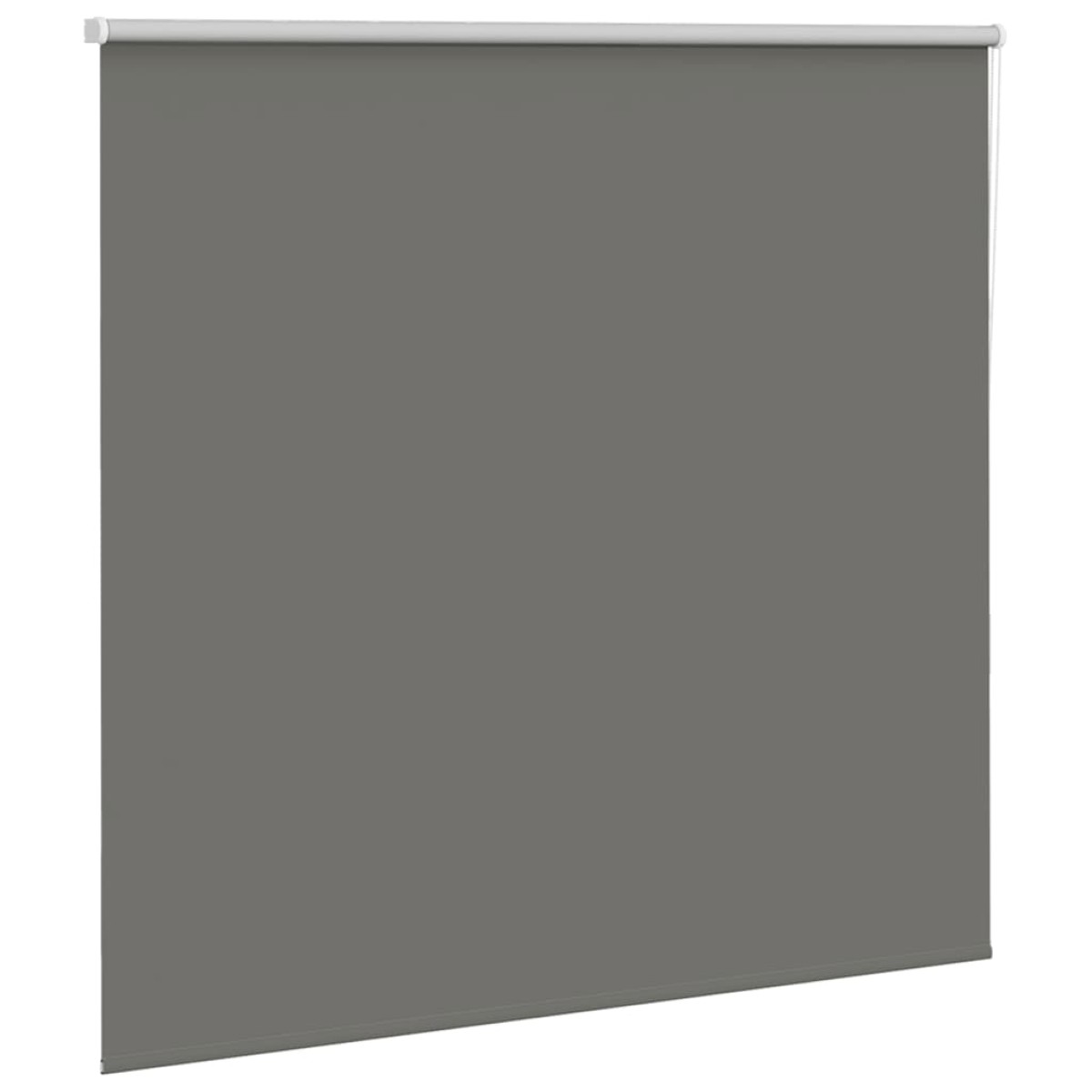 vidaXL Roller Blind Blackout γκρί 155x130 cm Πλάτος υφάσματος 151,6cm
