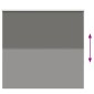 vidaXL Roller Blind Blackout γκρί 155x130 cm Πλάτος υφάσματος 151,6cm