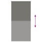 vidaXL Ρολέρ Μπλακάουτ γκρί 85x150 cm Πλάτος υφάσματος 80,7 cm