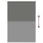 vidaXL Ρολέρ Μπλακάουτ γκρί 100x150 cm Πλάτος υφάσματος 95,7 cm