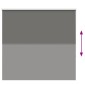 vidaXL Roller Blind Blackout γκρί 160x150 cm Πλάτος υφάσματος 156,6cm