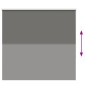 vidaXL Roller Blind Blackout γκρί 165x150 cm Πλάτος υφάσματος 161,6cm