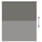 vidaXL Ρολέρ Μπλακάουτ γκρί 125x175 cm Πλάτος υφάσματος 121,6 cm