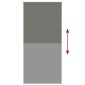 vidaXL Ρολέρ Μπλακάουτ γκρί 105x230 cm Πλάτος υφάσματος 100,7 cm