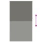 vidaXL Roller Blind Blackout γκρί 140x230 cm Πλάτος υφάσματος 136,6cm