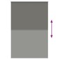vidaXL Roller Blind Blackout γκρί 160x230 cm Πλάτος υφάσματος 156,6cm