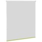 vidaXL Ρολέρ Μπλακάουτ φύλλα πράσινα 125x150 cm Πλάτος υφάσματος