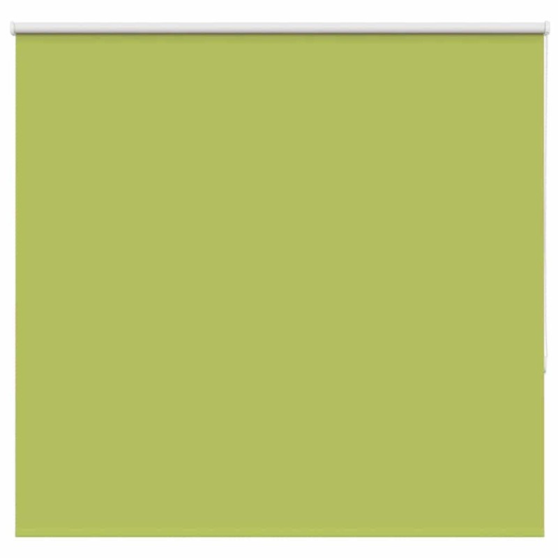 vidaXL Roller Blind Blackout φύλλα πράσινα 155x150 cm Πλάτος υφάσματος