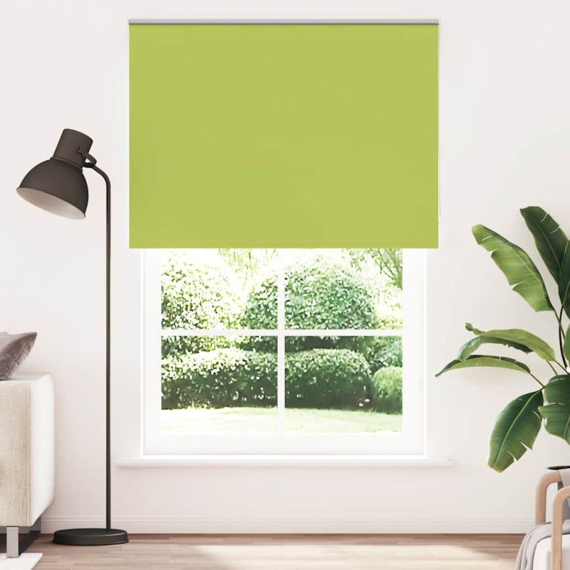 vidaXL Στόρι Συσκότισης με Φύλλα Πράσινο 145x230 εκ. Πλάτος Υφάσματος 141,6 εκ. Πολυεστέρας