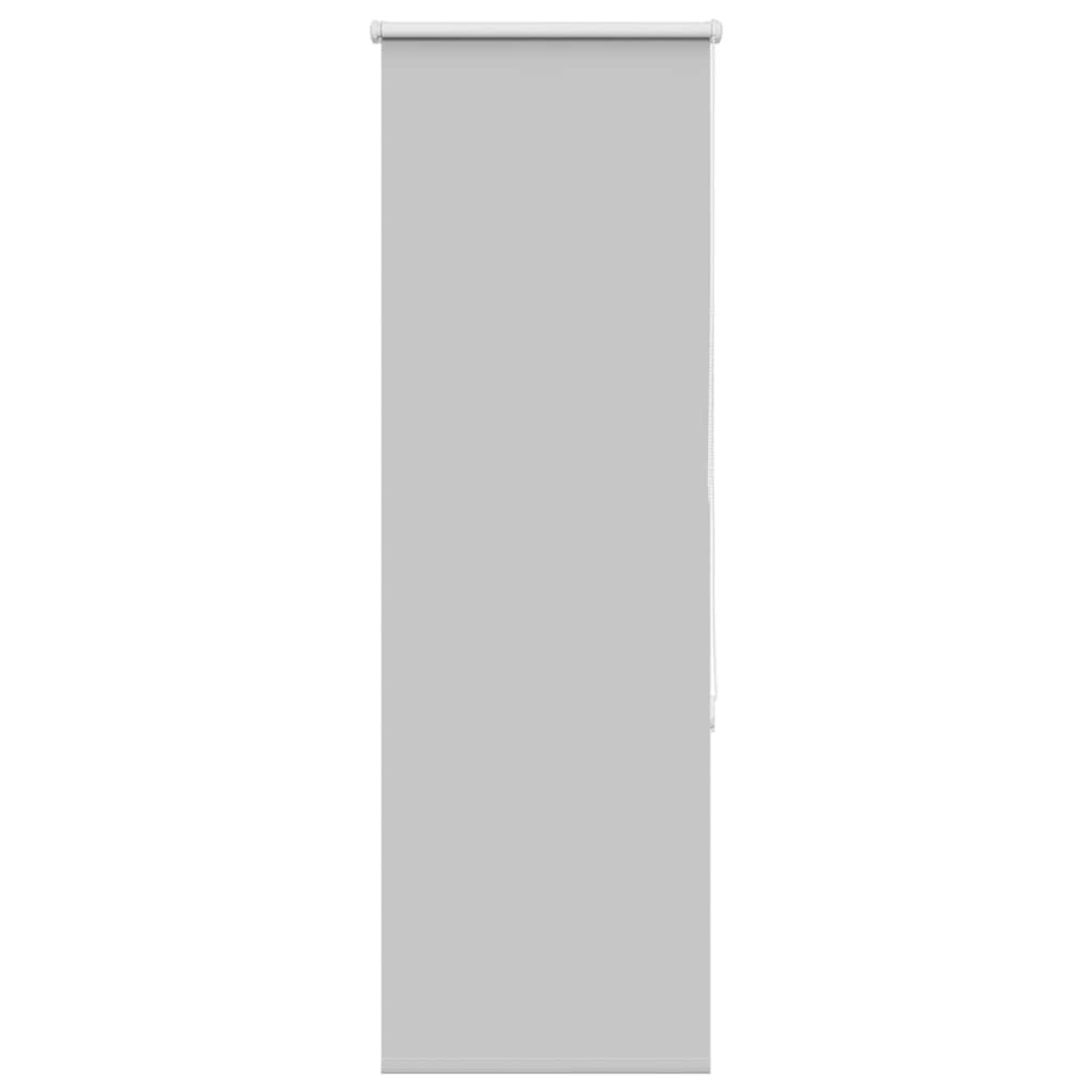 vidaXL Ρολέρ Μπλακάουτ ανοιχτό γκρι 40x130 cm Πλάτος υφάσματος 35,7cm