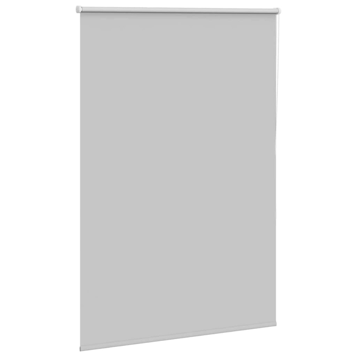 vidaXL Ρολέρ Μπλακάουτ ανοιχτό γκρι 95x130 cm Πλάτος υφάσματος 90,7 cm