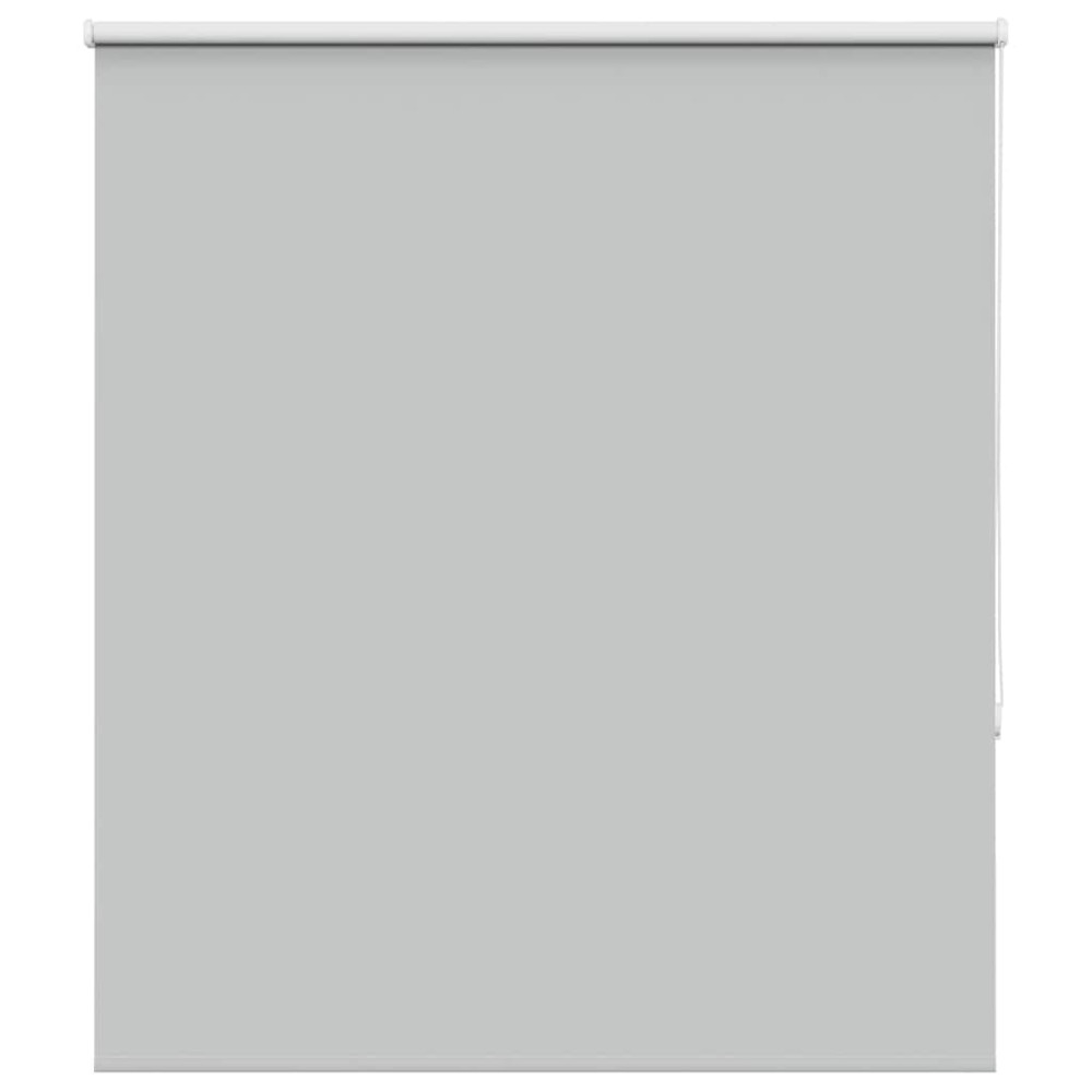 vidaXL Roller Blind Blackout ανοιχτό γκρι 135x130 cm Πλάτος υφάσματος