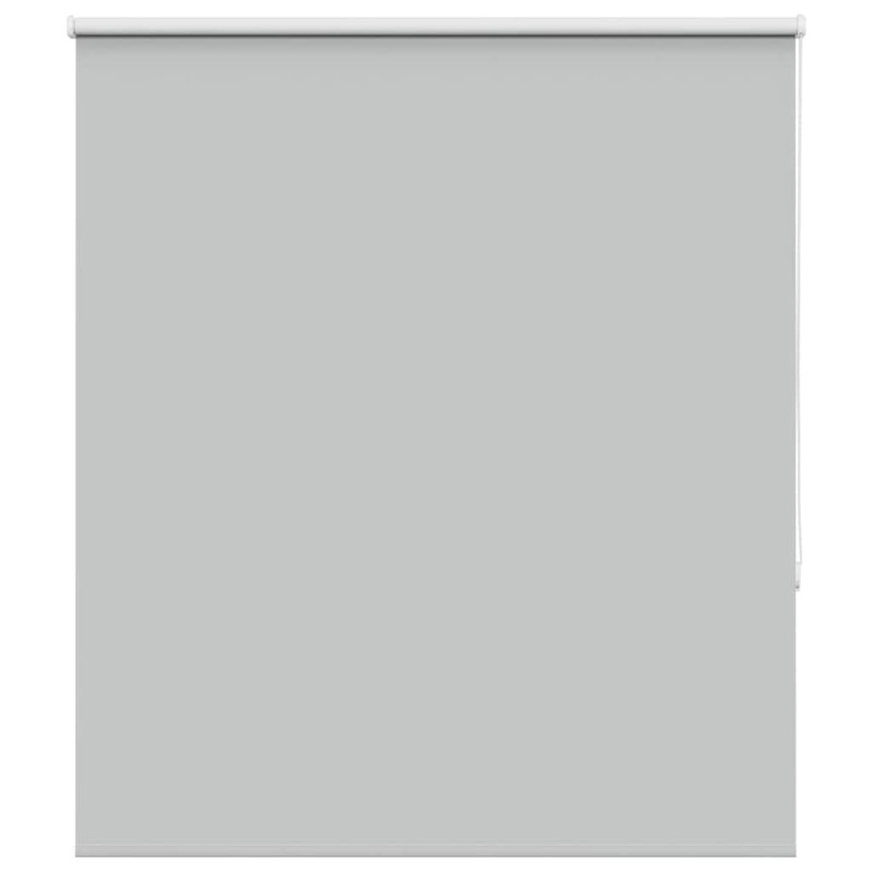 vidaXL Roller Blind Blackout ανοιχτό γκρι 135x130 cm Πλάτος υφάσματος
