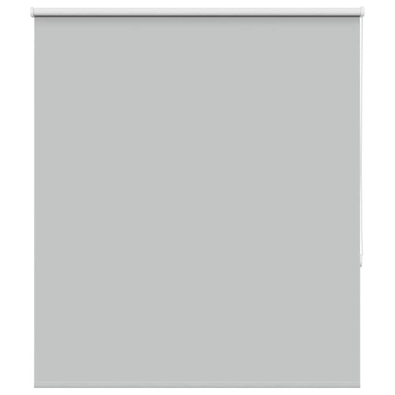 vidaXL Roller Blind Blackout ανοιχτό γκρι 140x130 cm Πλάτος υφάσματος