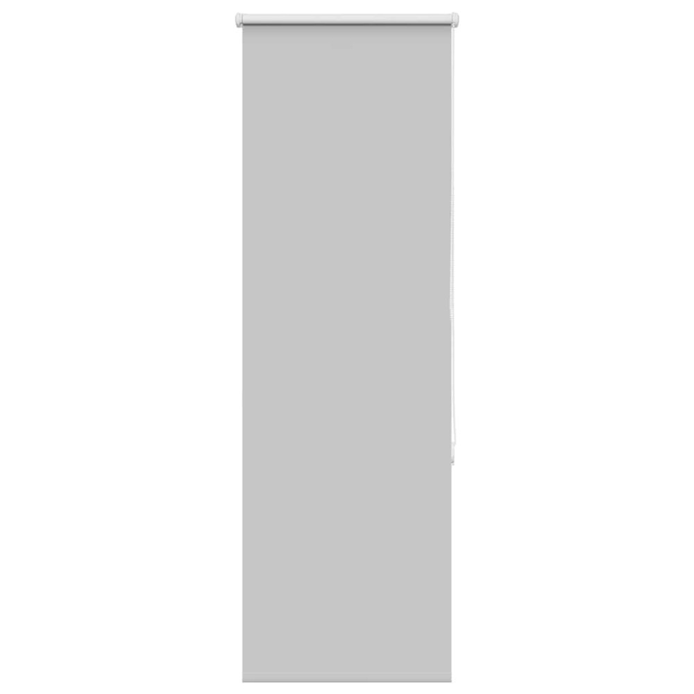 vidaXL Roller Blind Blackout ανοιχτό γκρι 40x150 cm Πλάτος υφάσματος