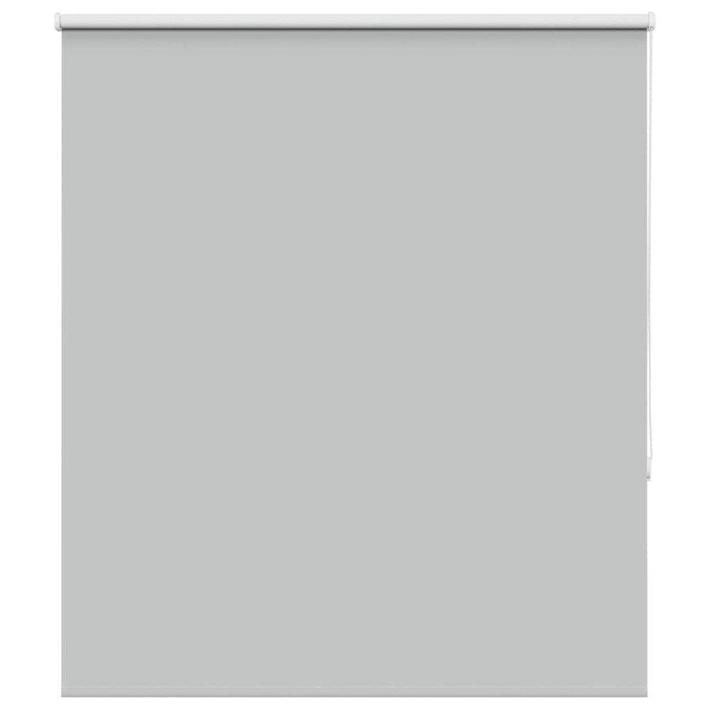 vidaXL Roller Blind Blackout ανοιχτό γκρι 130x150 cm Πλάτος υφάσματος