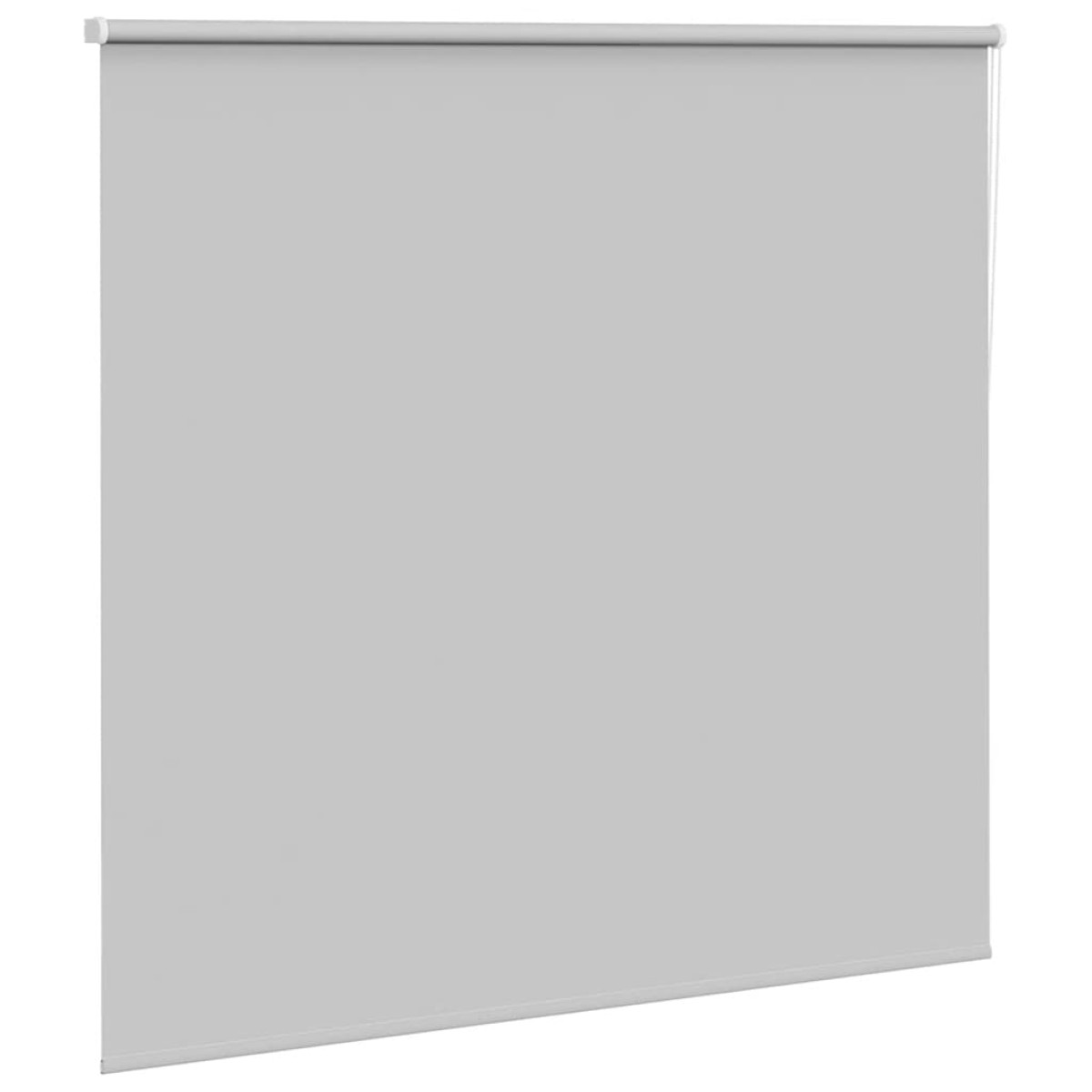 vidaXL Roller Blind Blackout ανοιχτό γκρι 165x150 cm Πλάτος υφάσματος