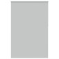 vidaXL Roller Blind Blackout ανοιχτό γκρι 160x210 cm Πλάτος υφάσματος