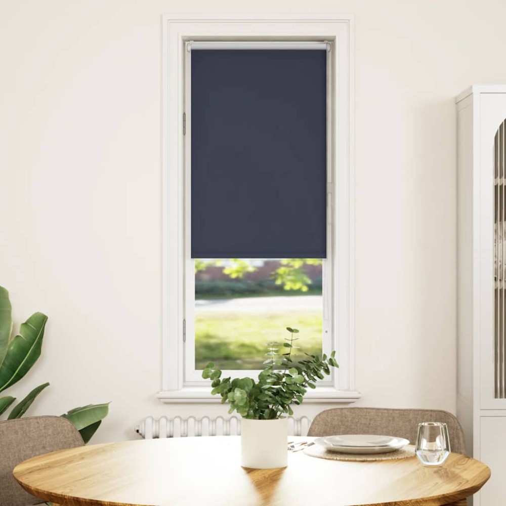 vidaXL Στόρι Συσκότισης Θαλάσσιο 45x150 εκ. Πλάτος Υφάσματος 40,7 εκ. Πολυεστέρας