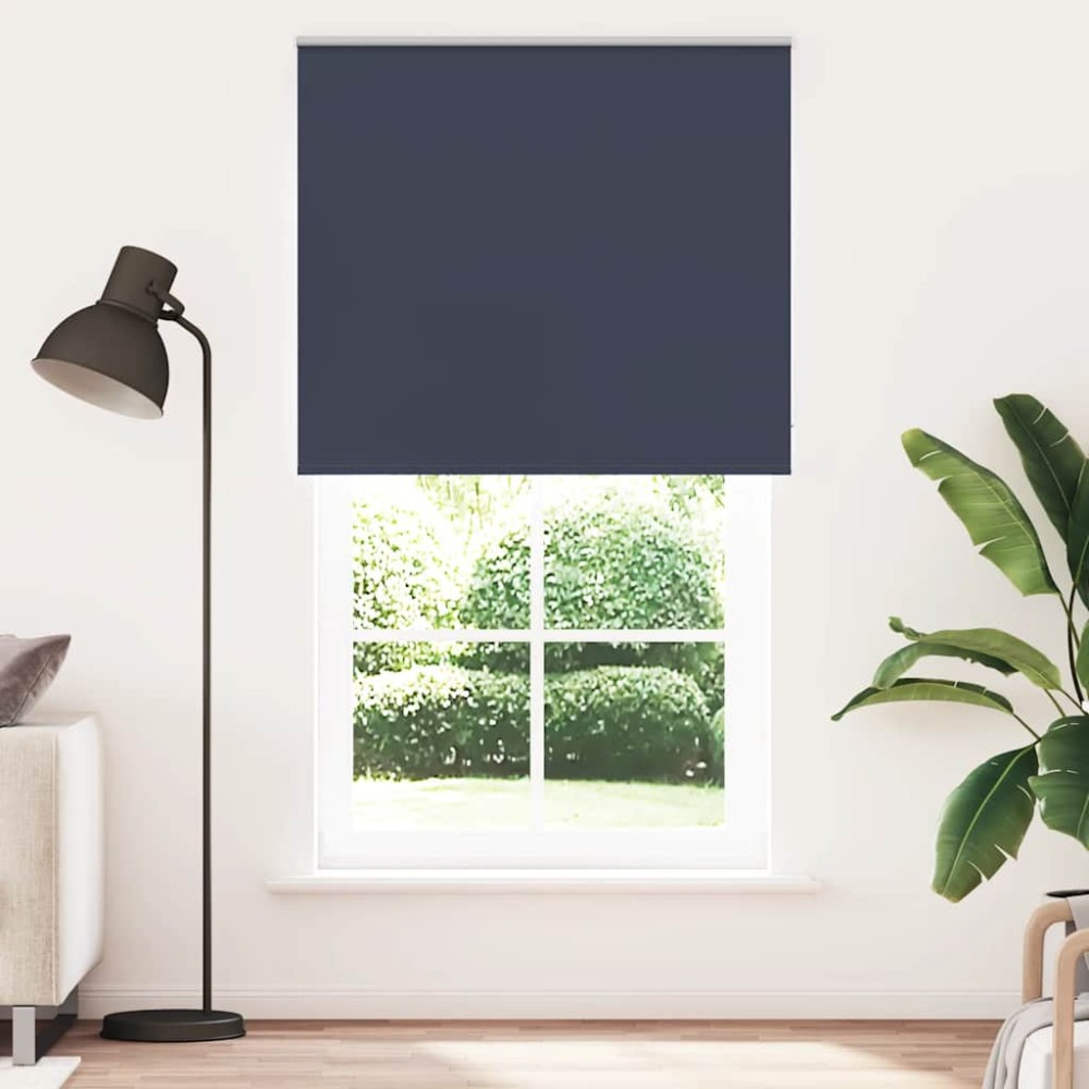 vidaXL Στόρι Συσκότισης Θαλάσσιο 120x210 εκ. Πλάτος Υφάσματος 116,6 εκ. Πολυεστέρας