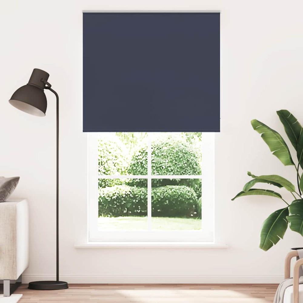 vidaXL Στόρι Συσκότισης Θαλάσσιο 135x230 εκ. Πλάτος Υφάσματος 131,6 εκ. Πολυεστέρας