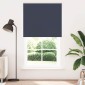 vidaXL Στόρι Συσκότισης Θαλάσσιο 135x230 εκ. Πλάτος Υφάσματος 131,6 εκ. Πολυεστέρας