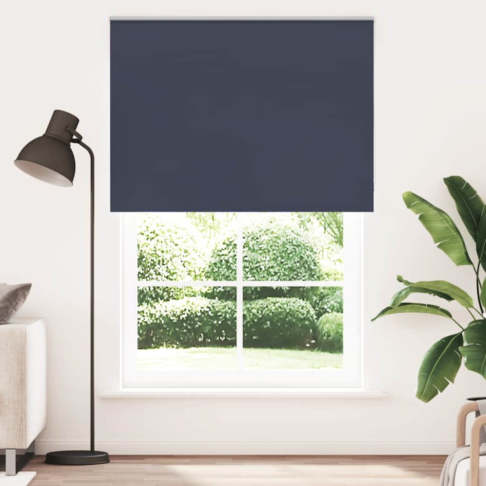 vidaXL Στόρι Συσκότισης Θαλάσσιο 150x230 εκ. Πλάτος Υφάσματος 146,6 εκ. Πολυεστέρας