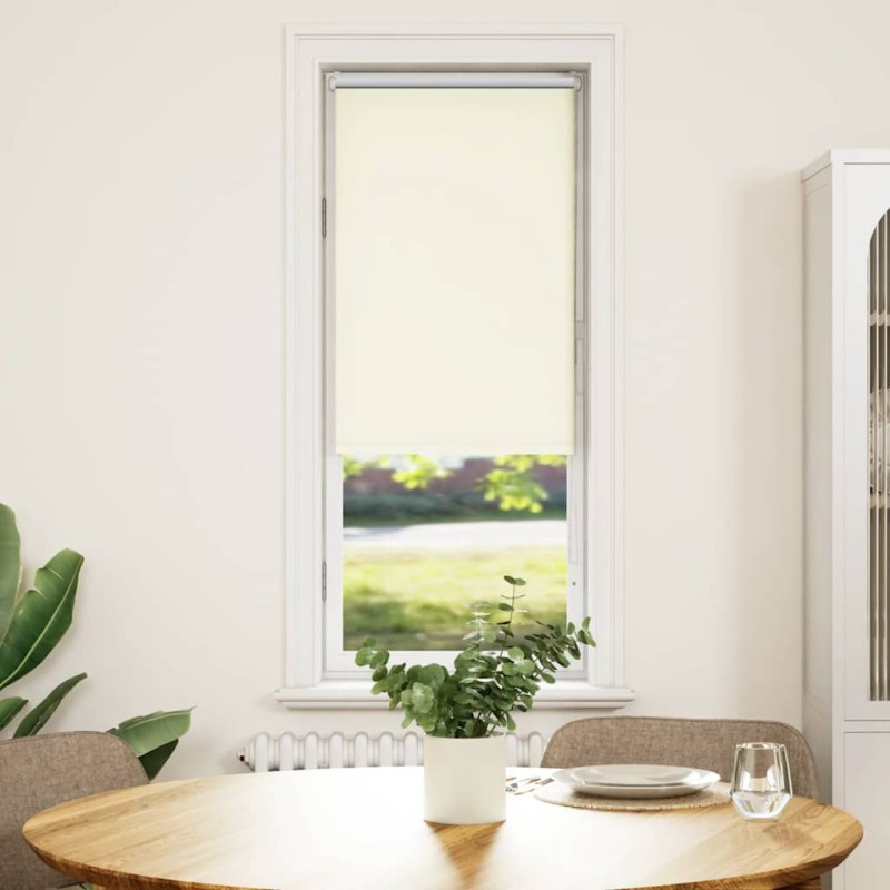 vidaXL Στόρι Συσκότισης Υπόλευκο 45x175 εκ. Πλάτος Υφάσματος 40,7 εκ. Πολυεστέρας
