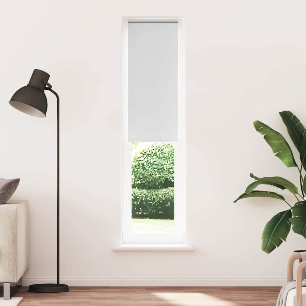 vidaXL Ρολέρ Μπλακάουτ Λευκό 50x230 εκ. Πλάτος υφάσματος 45,7 εκ.