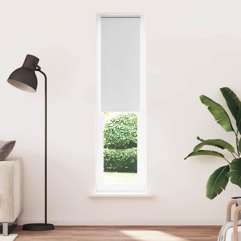 vidaXL Ρολέρ Μπλακάουτ Λευκό 50x230 εκ. Πλάτος υφάσματος 45,7 εκ.