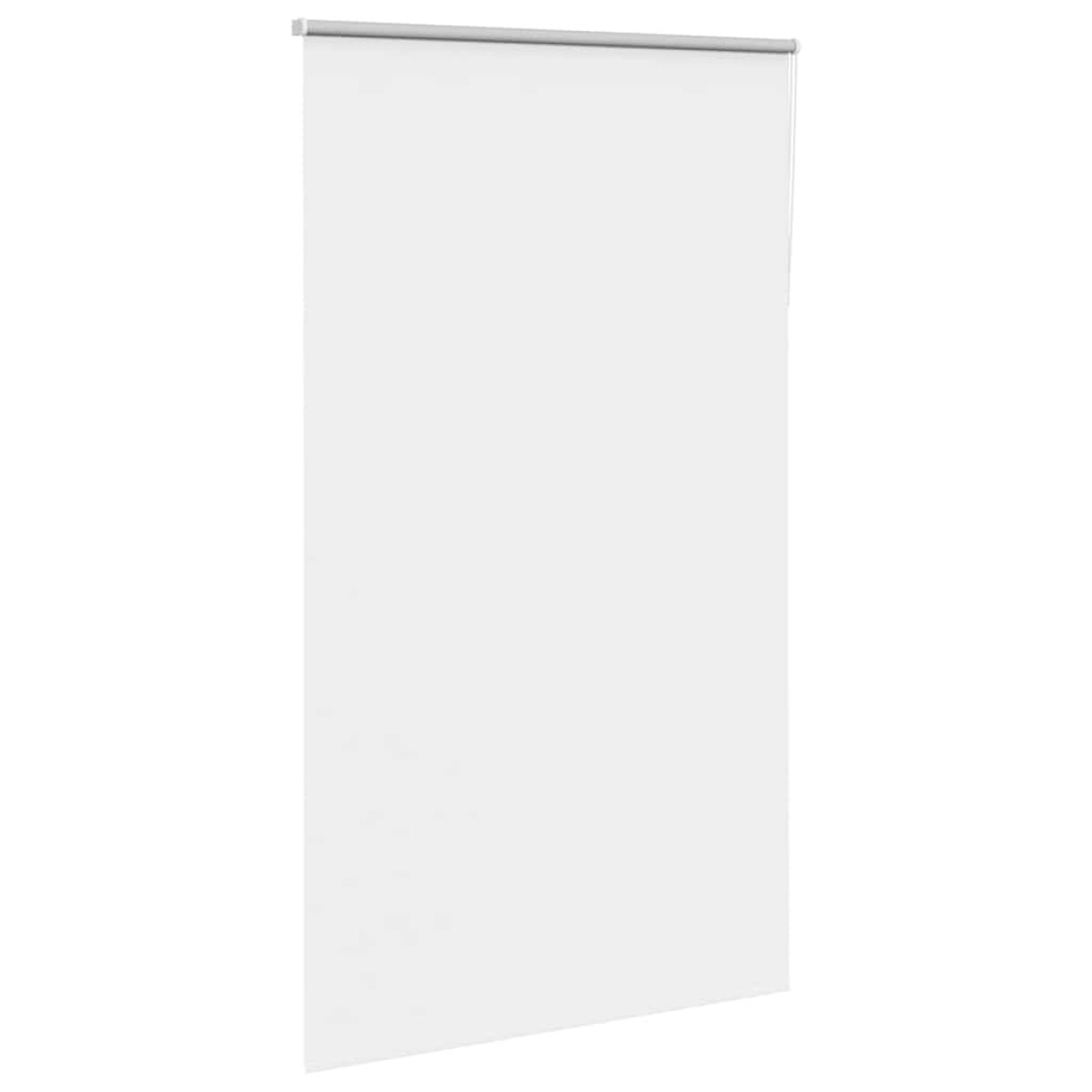 vidaXL Ρολέρ Μπλακάουτ Λευκό 125x230 εκ. Πλάτος υφάσματος 121,6 εκ.
