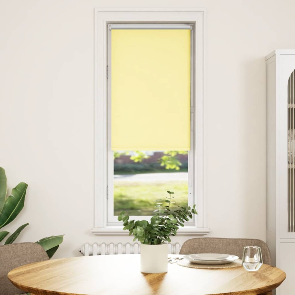 vidaXL Στόρι Συσκότισης Κίτρινο 55x150 εκ. Πλάτος Υφάσματος 50,7 εκ. Πολυεστέρας